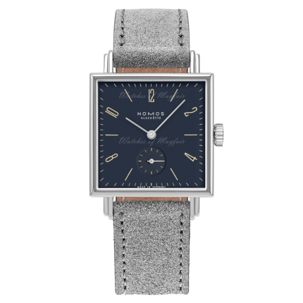 450 | Nomos Tetra Fidelio Manual Grey Leather 29.5 × 29.5 mm watch. Buy Online