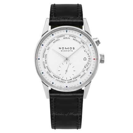 805 | Nomos Zurich World Time Automatic 40mm watch. Buy Online