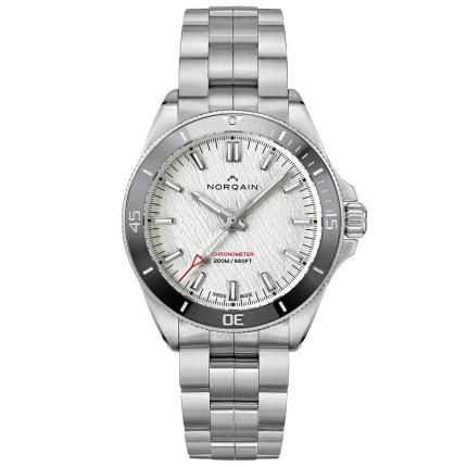 NN1001SC3CA/GL101 | Norqain Adventure Neverest Glacier Steel Bracelet 40 mm watch | Buy Online