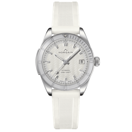 N1800C89A/W181 | Norqain Adventure Sport White Rubber 37 mm watch | Buy Online