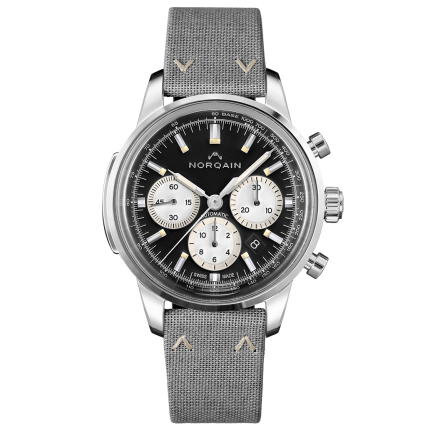 N2200S22C/B221 | Norqain Freedom 60 Chrono Nortide Linen Grey 43 mm watch | Buy Online