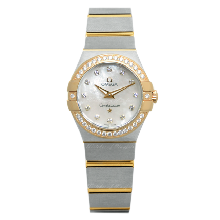 123.25.27.60.55.003 |  Omega Constellation Quartz 27mm watch. Buy Online