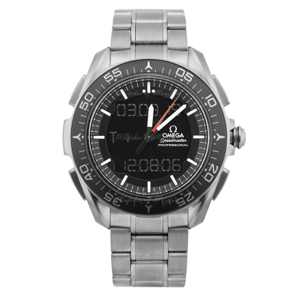 318.90.45.79.01.001 | Omega Speedmaster Skywalker X‑33 Chronograph 45mm watch.