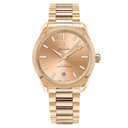 220.50.38.20.08.001 | Omega Seamaster Aqua Terra Shades Moonshine Gold Co-Axial Master Chronometer 38 mm watch. Buy Online