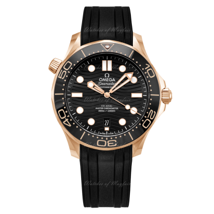 210.62.42.20.01.002 | Omega Seamaster Diver 300M Sedna Gold Master Chronometer 42 mm watch. Buy Online