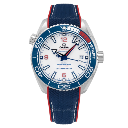 215.32.43.21.04.001 | Omega Seamaster Planet Ocean 600M Co‑Axial Master Chronometer America'S Cup 43.5 mm watch. Buy Online