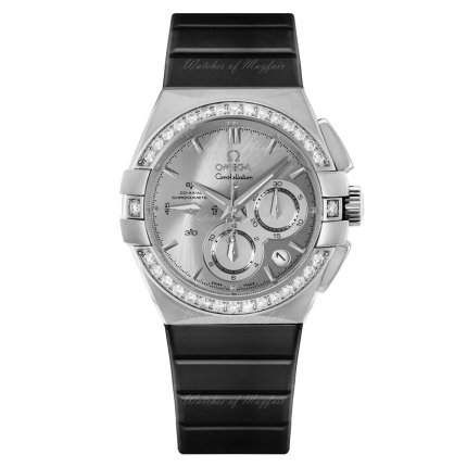 121.57.35.50.02.001 | Omega Specialities Olympic Chronograph Diamonds 35 mm watch. Buy Online