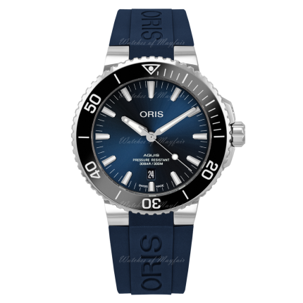 01 733 7730 4135-07 4 24 65EB |Oris Aquis Date 43.5 mm watch. Buy Online