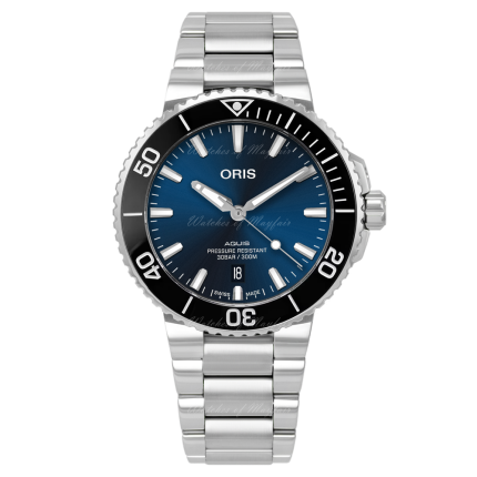 01 733 7766 4135-07 8 22 05PEB | Oris Aquis Date 41.5 mm watch | Buy Now