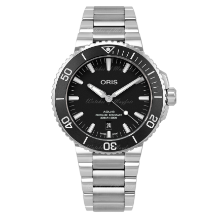 01 733 7730 4154-07 8 24 05PEB | Oris Aquis Date 43.5 mm watch | Buy Now