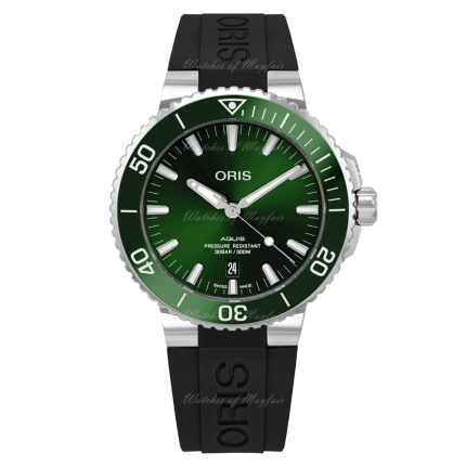 01 733 7730 4157-07 4 24 64EB | Oris Aquis Date 43.5 mm watch. Buy Online