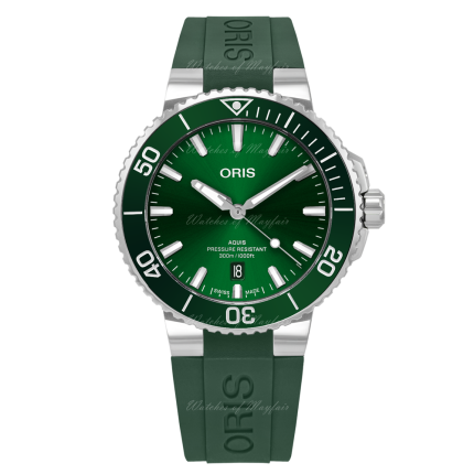 01 733 7787 4157-07 4 22 37FC | Oris Aquis Date Automatic 41.5 mm watch. Buy Online