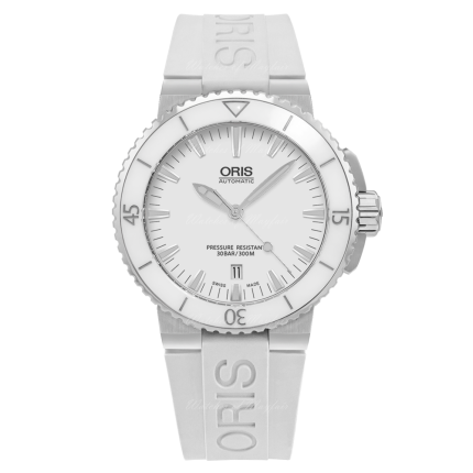 01 733 7653 4156-07 4 26 31EB | Oris Oris Aquis Date Automatic 43 mm watch. Buy Online