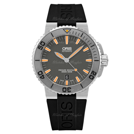 01 733 7653 4158-07 4 26 34EB | Oris Aquis Date Automatic 43 mm watch. Buy Online