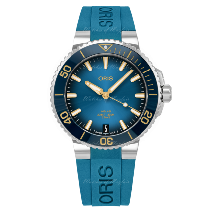 01 400 7769 4125-07 4 22 75FC | Oris Aquis Date Calibre 400 Automatic 41.5 mm watch. Buy Online