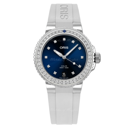 01 733 7731 4995-07 4 18 63FC | Oris Aquis Date Diamonds Automatic 36.5 mm watch. Buy Online