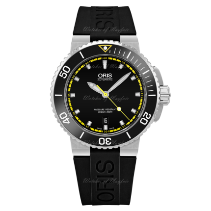 01 733 7653 4127-07 4 26 34EB | Oris Aquis Date Steel Automatic 43 mm watch. Buy Online