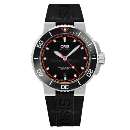 01 733 7653 4128-07 4 26 34EB | Oris Aquis Date Steel Automatic 43 mm watch. Buy Online