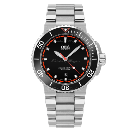 01 733 7653 4128-07 8 26 01PEB | Oris Aquis Date Steel Automatic 43 mm watch. Buy Online