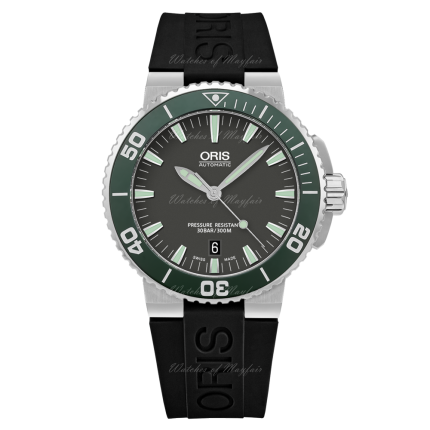 01 733 7653 4137-07 4 26 34EB | Oris Aquis Date Steel Automatic 43 mm watch. Buy Online