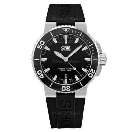 01 733 7653 4154-07 4 26 34EB | Oris Aquis Date Steel Automatic 43 mm watch. Buy Online