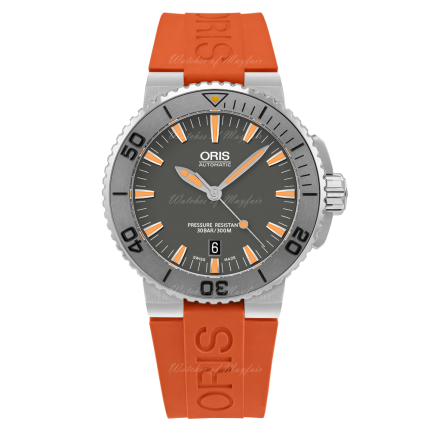 01 733 7653 4158-07 4 26 32EB | Oris Aquis Date Steel Automatic 43 mm watch. Buy Online