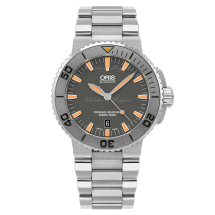 01 733 7653 4158-07 8 26 01PEB | Oris Aquis Date Steel Automatic 43 mm watch. Buy Online