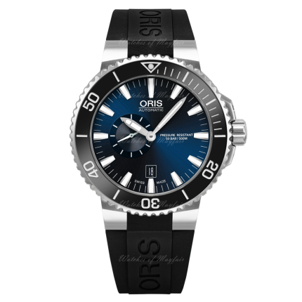 01 743 7673 4135-07 4 26 34EB | Oris Aquis Small Second Date Automatic 46 mm watch. Buy Online