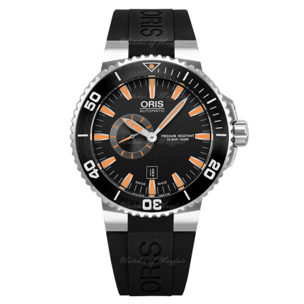 01 743 7673 4159-07 4 26 34EB | Oris Aquis Small Second Date Automatic 46 mm watch. Buy Online