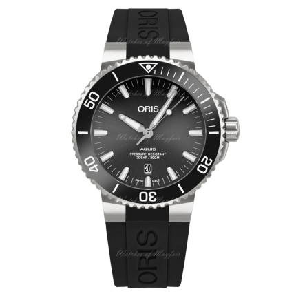 01 733 7730 7153-07 4 24 64TEB | Oris  Aquis Titanium Date 43.5 mm watch | Buy Now