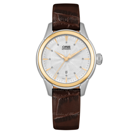 01 561 7687 4351-07 5 14 70FC | Oris Artelier Date Diamonds Automatic 31 mm watch. Buy Online