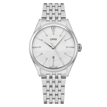 01 561 7724 4051-07 8 17 79 | Oris Artelier Date Diamonds Automatic 33 mm watch | Buy Now