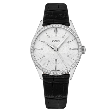 01 561 7724 4951-07 5 17 64FC | Oris Artelier Date Diamonds Automatic 33 mm watch | Buy Online