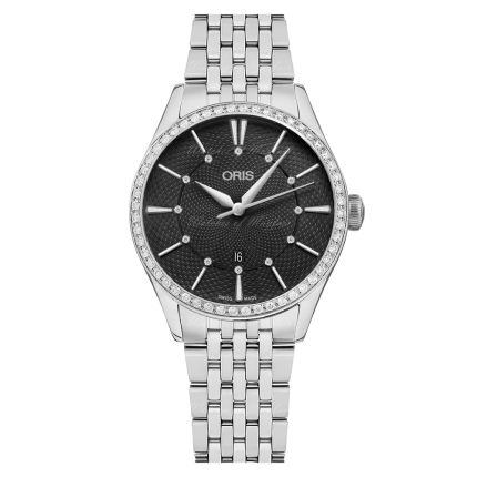 01 561 7724 4953-07 8 17 79 | Oris Artelier Date Diamonds Automatic 33 mm watch | Buy Online