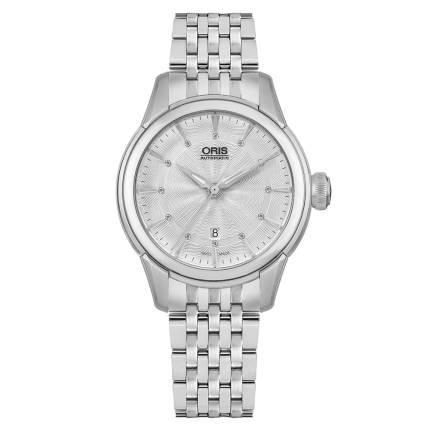 01 561 7687 4051-07 8 14 77 | Oris Artelier Date Diamonds Steel Automatic 31 mm watch | Buy Now