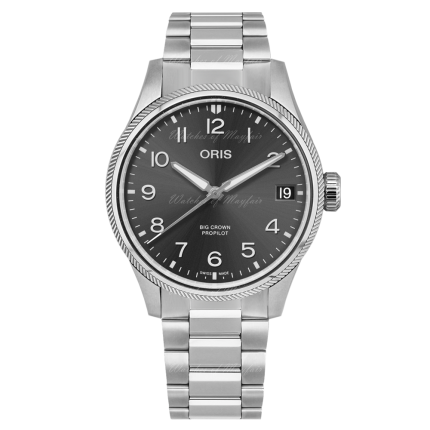 01 751 7761 4063-07 8 20 08P | Oris Big Crown ProPilot Big Date Steel Automatic 41 mm watch. Buy Online