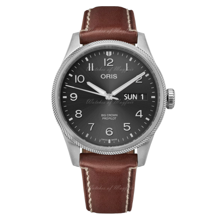 01 752 7760 4063-07 5 22 07LC | Oris Big Crown ProPilot Big Day Date Steel Automatic 44 mm watch. Buy Online