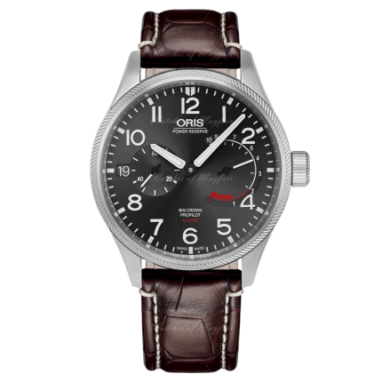 01 111 7711 4163-Set 1 22 72FC | Oris Big Crown ProPilot Calibre 111 Steel Manual 44 mm watch. Buy Online