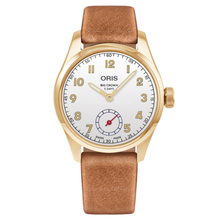 01 401 7782 6081-Set | Oris Big Crown Wings of Hope Gold Limited Edition 38 mm watch. Buy Online