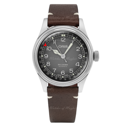 01 754 7779 4063-SET | Oris Big Crown X Cervo Volante Steel 38 mm watch. Buy Online