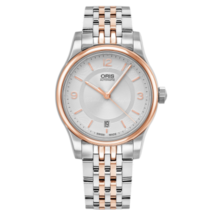 01 733 7578 4331-07 8 18 63 | Oris Classic Date Automatic 37 mm watch | Buy Online