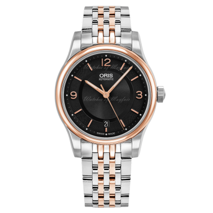 01 733 7578 4334-07 8 18 63 | Oris Classic Date Automatic 37 mm watch | Buy Online