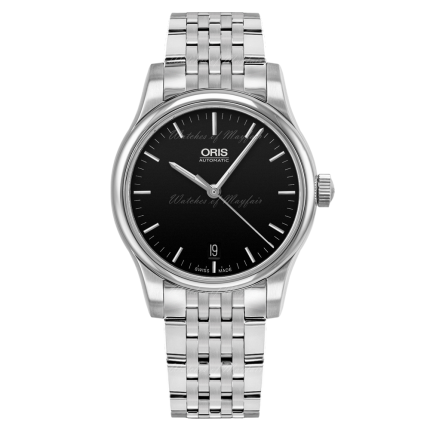 01 733 7578 4054-07 8 18 61 | Oris Classic Date Steel Automatic 37 mm watch | Buy Online