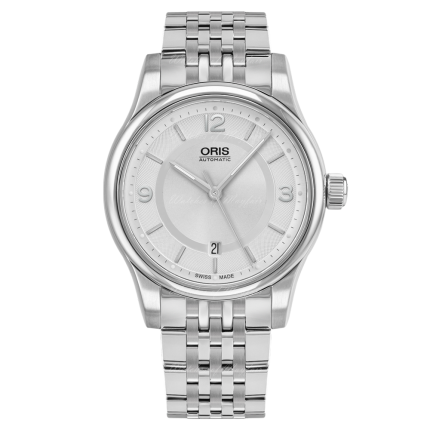 01 733 7594 4031-07 8 20 10 | Oris Classic Date Steel Automatic 42 mm watch. Buy Online