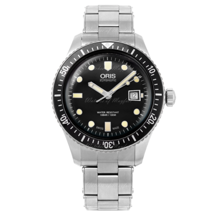 01 733 7720 4054-07 8 21 18 | Oris Divers Sixty-Five 42 mm watch. Buy Online