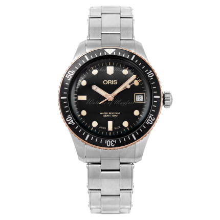 01 733 7747 4354-07 8 17 18 | Oris Divers Sixty-Five 36mm watch. Buy Online