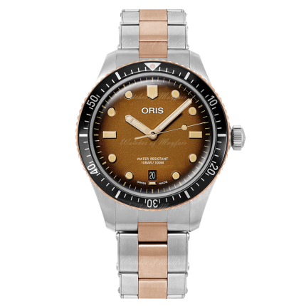 01 733 7707 4356-07 8 20 17 | Oris Divers Sixty-Five 40 mm watch. Buy Online