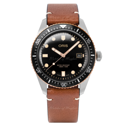 01 733 7720 4354-07 5 21 45 | Oris Divers Sixty-Five 42 mm watch | Buy Now