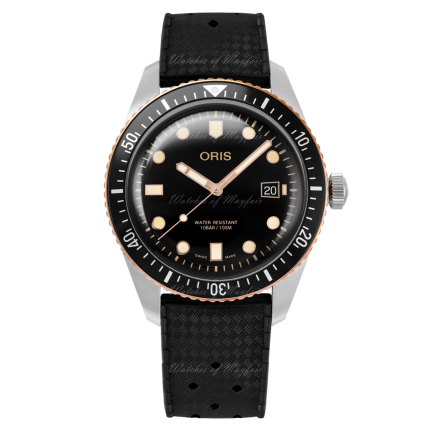 01 733 7720 4354-07 4 21 18 | Oris Divers Sixty-Five Automatic 42 mm watch. Buy Online