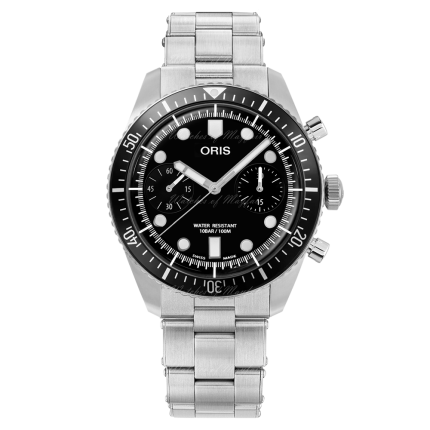 01 771 7791 4054-07 8 20 18 | Oris Divers Sixty-Five Chronograph Automatic 40 mm watch | Buy Online